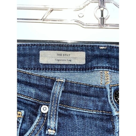 AG Adriano Goldschmied The Stilt Cigarette Leg Jeans Women's Size 27 - Picture 5 of 11